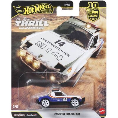 Mattel - Hot Wheels Premium: Thrill Climbers Porsche 914 Safari (Chassis Con) - COLLECTIBLES - Multicolor Mattel - Hot Wheels Premium: Thrill Climbers Porsche 914 Safari (Chassis Con) - COLLECTIBLES - Multicolor