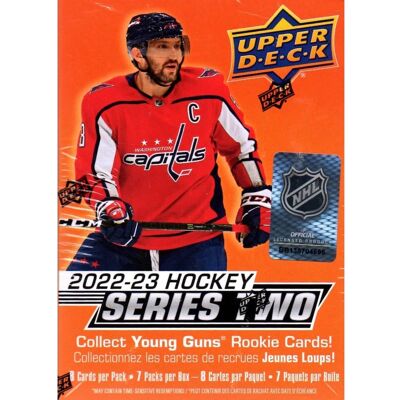 Upper Deck - Upper Deck: 2022-23 Series 2 Hockey Blaster Box - 7 Packs Upper Deck - Upper Deck: 2022-23 Series 2 Hockey Blaster Box - 7 Packs