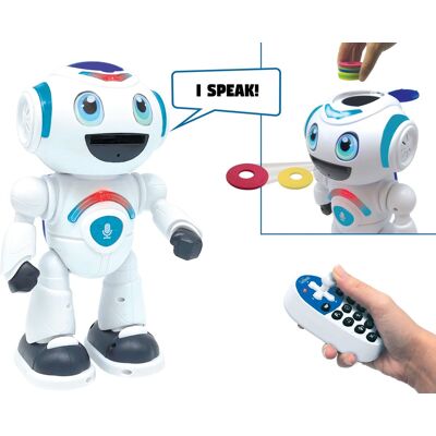 Lexibook - Powerman Master STEM Robot with Quiz. Music & Disc Shooting Lexibook - Powerman Master STEM Robot with Quiz. Music & Disc Shooting