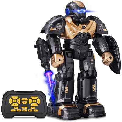 Sugift - RC Robot Toys, Gesture Sensing Programmable RC Robot Toy, Talking, Dancing Rechargeable Intelligent Remote Control Robot Sugift - RC Robot Toys, Gesture Sensing Programmable RC Robot Toy, Talking, Dancing Rechargeable Intelligent Remote Control Robot