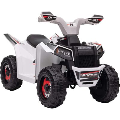 Aosom - Kids ATV Quad Car, 6V Four-Wheeler Ride on Toy with F/B Function, Wear-Resistant Wheels for Toddlers 18-36 Months Aosom - Kids ATV Quad Car, 6V Four-Wheeler Ride on Toy with F/B Function, Wear-Resistant Wheels for Toddlers 18-36 Months