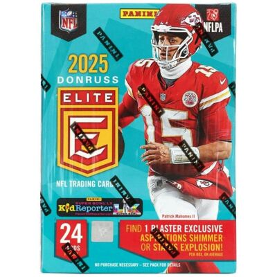 2025 Panini Donruss Elite Football 6-Pack Blaster Box (Green Disco!) 2025 Panini Donruss Elite Football 6-Pack Blaster Box (Green Disco!)