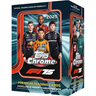 2025 Topps Chrome F1 Blaster Box 2025 Topps Chrome F1 Blaster Box
