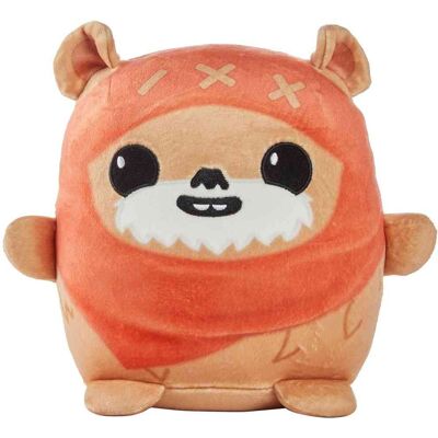 Mattel - Star Wars Cuutopia 10-inch Ewok Plush, Soft Rounded Pillow Doll, Collectible - Red Mattel - Star Wars Cuutopia 10-inch Ewok Plush, Soft Rounded Pillow Doll, Collectible - Red