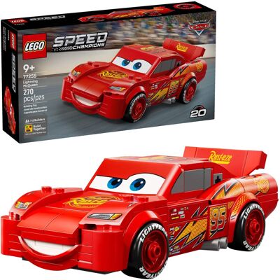 Lego - Speed Champions Lightning McQueen Toys - Disney Pixar Cars - 77255 Lego - Speed Champions Lightning McQueen Toys - Disney Pixar Cars - 77255