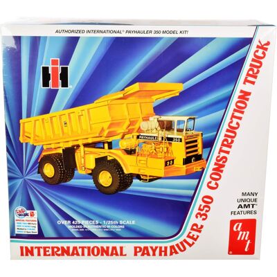 Skill 3 Model Kit International Payhauler 350 Construction Dump Truck 1/25 Scale Model by AMT Skill 3 Model Kit International Payhauler 350 Construction Dump Truck 1/25 Scale Model by AMT