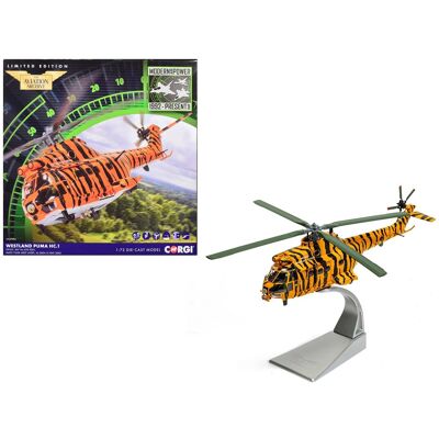Westland Puma HC-1 Helicopter Royal Air Force "The Aviation Archive" Series 1/72 Diecast Model by Corgi Westland Puma HC-1 Helicopter Royal Air Force "The Aviation Archive" Series 1/72 Diecast Model by Corgi