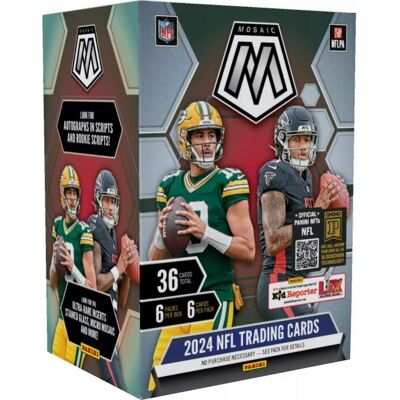 2024 Panini Mosaic Football 6-Pack Blaster Box 2024 Panini Mosaic Football 6-Pack Blaster Box