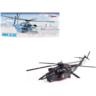 Sikorsky MH-53E Sea Dragon Helicopter "US Navy, Blackhawks, Tail Number 15" Dark Gray 1/72 Diecast Model by Panzerkampf Sikorsky MH-53E Sea Dragon Helicopter "US Navy, Blackhawks, Tail Number 15" Dark Gray 1/72 Diecast Model by Panzerkampf