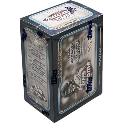 2024 Topps Chrome Football 7-Pack Blaster Box 2024 Topps Chrome Football 7-Pack Blaster Box