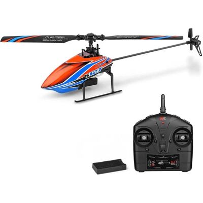 Topteng - WLtoys K127 2.4G 4CH RC Helicopter with 6-Axis Gyro - One-Key Takeoff/Landing, 16min Flight, RTF for Beginners Topteng - WLtoys K127 2.4G 4CH RC Helicopter with 6-Axis Gyro - One-Key Takeoff/Landing, 16min Flight, RTF for Beginners