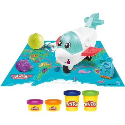 Hasbro F8804 Play-Doh Airplane Explorer Starter Set - Black Hasbro F8804 Play-Doh Airplane Explorer Starter Set - Black