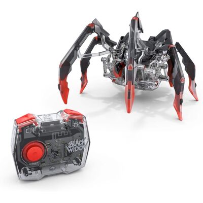 HEXBUG - HEX Bots RC Tarantula Robot Spider with LED Eyes, Sounds, 360° Steering, Rechargeable, Ages 6+ - Black and Red HEXBUG - HEX Bots RC Tarantula Robot Spider with LED Eyes, Sounds, 360° Steering, Rechargeable, Ages 6+ - Black and Red