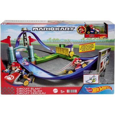 Hot Wheels - MarioKart Circuit Slam Track Set Hot Wheels - MarioKart Circuit Slam Track Set