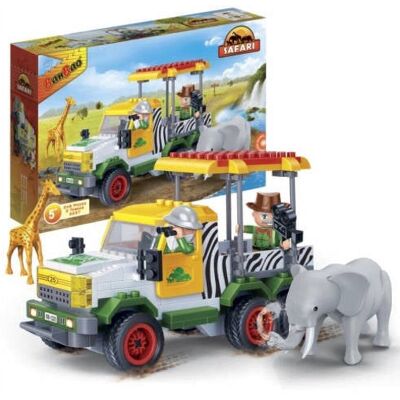 BanBao - Jeep Building Kit STEM Toy(239PCS) Building Set for Kids BanBao - Jeep Building Kit STEM Toy(239PCS) Building Set for Kids