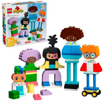 Lego - DUPLO Town Buildable People with Big Emotions Interactive Toy 10423 Lego - DUPLO Town Buildable People with Big Emotions Interactive Toy 10423