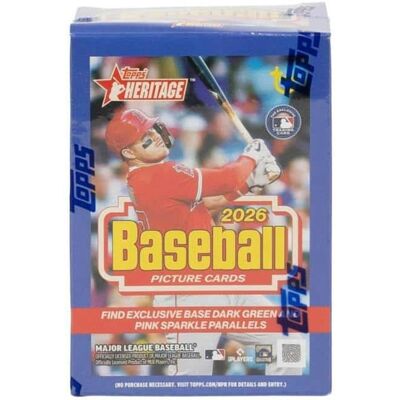 2026 Topps Heritage Baseball Blaster Box 2026 Topps Heritage Baseball Blaster Box