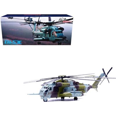 Sikorsky CH-53E Super Stallion Helicopter #04 "MCAS New River" (1990) US Marine Corps 1/72 Diecast Model by Panzerkampf Sikorsky CH-53E Super Stallion Helicopter #04 "MCAS New River" (1990) US Marine Corps 1/72 Diecast Model by Panzerkampf