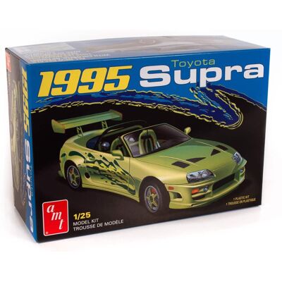 PopMarket - AMT 1995 Toyota Supra 2T 1/25 Scale Model Kit - COLLECTIBLES - Multicolor PopMarket - AMT 1995 Toyota Supra 2T 1/25 Scale Model Kit - COLLECTIBLES - Multicolor