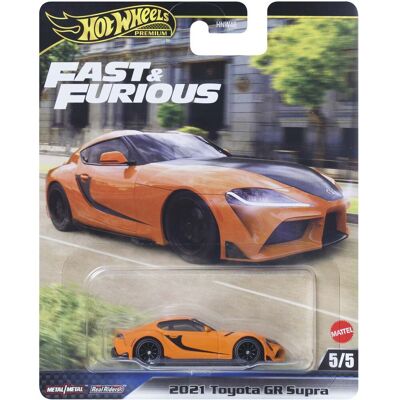 Mattel - Hot Wheels Premium: Fast & Furious 2021 Toyota GR Supra - COLLECTIBLES - Multicolor Mattel - Hot Wheels Premium: Fast & Furious 2021 Toyota GR Supra - COLLECTIBLES - Multicolor