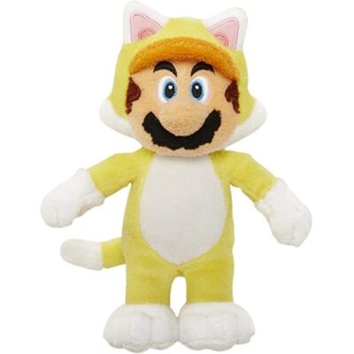Jakks Pacific - New Super Mario Bros. U 7" Plush Cat Mario - Multi-Color Jakks Pacific - New Super Mario Bros. U 7" Plush Cat Mario - Multi-Color