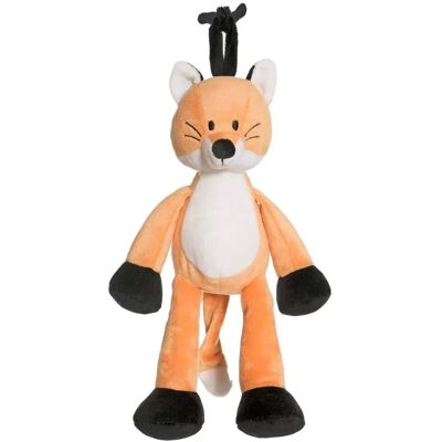 TriAction Toys - Teddykompaniet Diinglisar Collection 10 Inch Musical Plush Animal Fox - Brown TriAction Toys - Teddykompaniet Diinglisar Collection 10 Inch Musical Plush Animal Fox - Brown