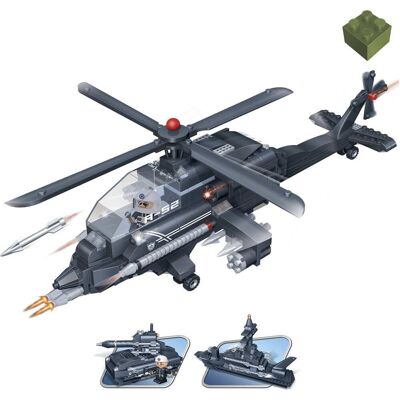 BanBao - 3-in1 Helicopter Building Kit STEM Toy(295 pcs) Building Set for Kids BanBao - 3-in1 Helicopter Building Kit STEM Toy(295 pcs) Building Set for Kids
