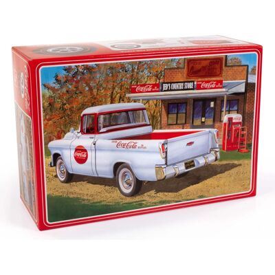 Round2 - AMT - 1955 Chevy Cameo Pickup (Coca-Cola) Round2 - AMT - 1955 Chevy Cameo Pickup (Coca-Cola)