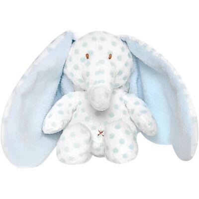 TriAction Toys - Teddykompaniet Big Ears Musical Plush Elephant - Blue TriAction Toys - Teddykompaniet Big Ears Musical Plush Elephant - Blue