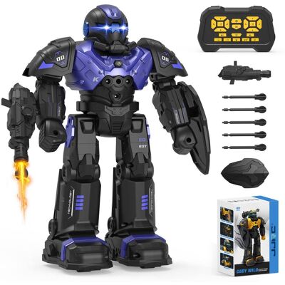 Sugift - RC Robot Toys, Gesture Sensing Programmable RC Robot Toy, Talking, Dancing Rechargeable Intelligent Remote Control Robot Sugift - RC Robot Toys, Gesture Sensing Programmable RC Robot Toy, Talking, Dancing Rechargeable Intelligent Remote Control Robot