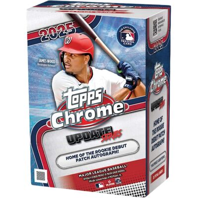 2025 Topps Chrome Update Series Baseball Blaster Box 2025 Topps Chrome Update Series Baseball Blaster Box