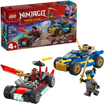 Lego - NINJAGO Rogue vs. Drix Race Car Duel 71840 Lego - NINJAGO Rogue vs. Drix Race Car Duel 71840
