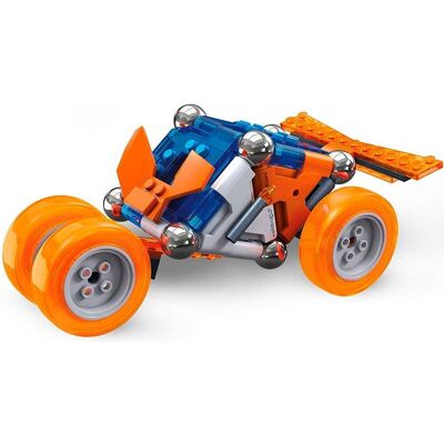Mattel - Mega Construx Magnext 4 in 1 Mag Racers Building Set - Blue Mattel - Mega Construx Magnext 4 in 1 Mag Racers Building Set - Blue