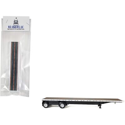 HO Logistics Replicas - High Boy Spread Axle Flatbed Trailer White 1/87 (HO) Scale Plastic Model Car by HO Logistics HO Logistics Replicas - High Boy Spread Axle Flatbed Trailer White 1/87 (HO) Scale Plastic Model Car by HO Logistics