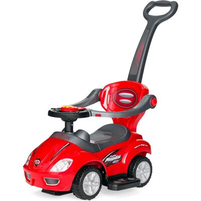 Best Choice Products - 3-in-1 Kids Push and Pedal Toddler Ride On Wagon Play Toy Stroller w/ Sounds, Handle, Horn - Red Best Choice Products - 3-in-1 Kids Push and Pedal Toddler Ride On Wagon Play Toy Stroller w/ Sounds, Handle, Horn - Red
