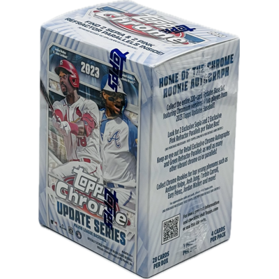 2023 Topps Chrome Update Series Baseball Blaster Box 2023 Topps Chrome Update Series Baseball Blaster Box