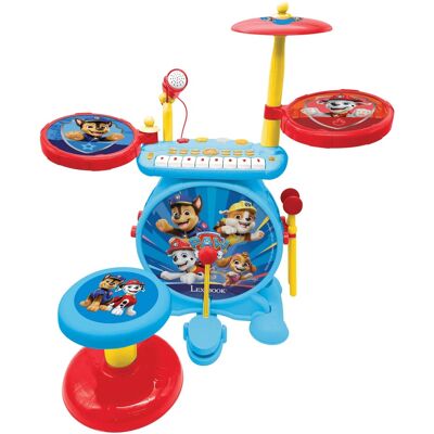 Lexibook - Paw Patrol My Rock Band Electronic Luminous Drums Set with Seat Lexibook - Paw Patrol My Rock Band Electronic Luminous Drums Set with Seat
