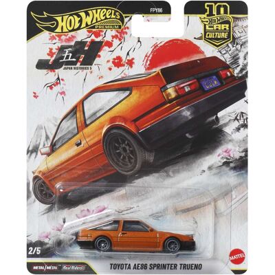 Mattel - Hot Wheels Premium: Japan Historics Toyota AE86 Sprinter Trueno - COLLECTIBLES - Multicolor Mattel - Hot Wheels Premium: Japan Historics Toyota AE86 Sprinter Trueno - COLLECTIBLES - Multicolor