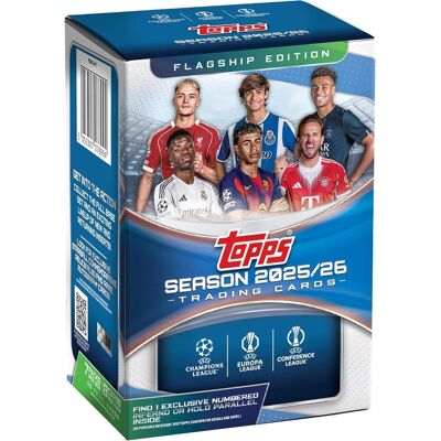 2025-26 Topps UEFA Club Competitions Soccer Value Blaster Box 2025-26 Topps UEFA Club Competitions Soccer Value Blaster Box