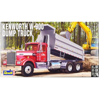 Level 5 Model Kit Kenworth W-900 Dump Truck 1/25 Scale Model by Revell Level 5 Model Kit Kenworth W-900 Dump Truck 1/25 Scale Model by Revell