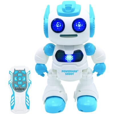 Lexibook - Powerman Shoot STEM Robot. Dance. Music. Demo with Remote Control & Foam Discs Lexibook - Powerman Shoot STEM Robot. Dance. Music. Demo with Remote Control & Foam Discs