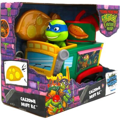 Mattel - Teenage Mutant Ninja Turtles Mutant Mayhem Calzone Drift RC Vehicle Mattel - Teenage Mutant Ninja Turtles Mutant Mayhem Calzone Drift RC Vehicle