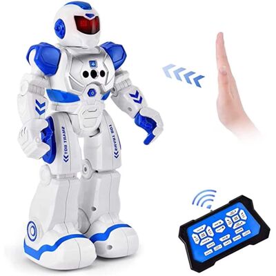 COWIN - Gesture Sensing Programmable Rechargeable and Singing and Dancing Remote Control Robot for Age 3-8 Year Old COWIN - Gesture Sensing Programmable Rechargeable and Singing and Dancing Remote Control Robot for Age 3-8 Year Old