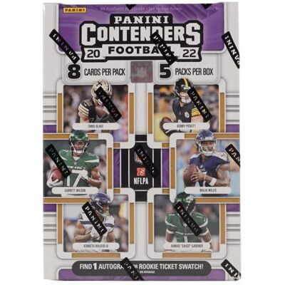 2022 Panini Contenders Football 5-Pack Blaster Box 2022 Panini Contenders Football 5-Pack Blaster Box