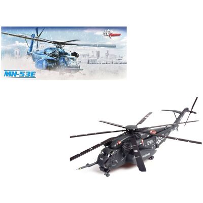 Sikorsky MH-53E Sea Dragon Helicopter "US Navy, Vanguard, Tail Number 543" Dark Gray 1/72 Diecast Model by Panzerkampf Sikorsky MH-53E Sea Dragon Helicopter "US Navy, Vanguard, Tail Number 543" Dark Gray 1/72 Diecast Model by Panzerkampf