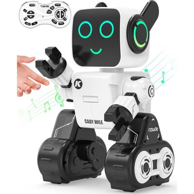 Sugift - Smart RC Robot Toy for Kids Ages 3+ Years with Voice Change, Coin Bank Sugift - Smart RC Robot Toy for Kids Ages 3+ Years with Voice Change, Coin Bank