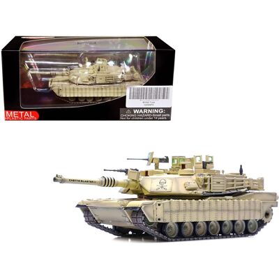 M1A2 TUSK I Battle Tank "Ghetto Blaster II" U.S. Army 1/72 Diecast Model by Panzerkampf M1A2 TUSK I Battle Tank "Ghetto Blaster II" U.S. Army 1/72 Diecast Model by Panzerkampf