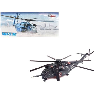 Sikorsky MH-53E Sea Dragon Helicopter "US Navy, Blackhawks, Tail Number 06" Dark Gray 1/72 Diecast Model by Panzerkampf Sikorsky MH-53E Sea Dragon Helicopter "US Navy, Blackhawks, Tail Number 06" Dark Gray 1/72 Diecast Model by Panzerkampf