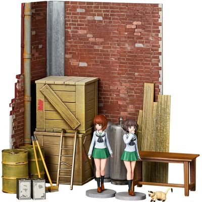 PopMarket - Girls und Panzer - ARTPLA - Last Chapter Garage Plastic Model Kit Set A - COLLECTIBLES - Multicolor PopMarket - Girls und Panzer - ARTPLA - Last Chapter Garage Plastic Model Kit Set A - COLLECTIBLES - Multicolor