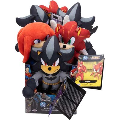 Jakks Pacific - DC x Sonic the Hedgehog - 9" Plush Assortment (Reg PDQ) - COLLECTIBLES - Multicolor Jakks Pacific - DC x Sonic the Hedgehog - 9" Plush Assortment (Reg PDQ) - COLLECTIBLES - Multicolor